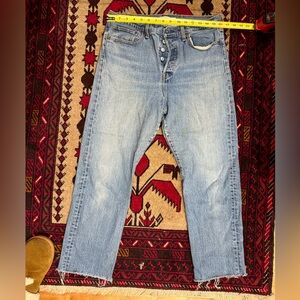 Women’s Levi Wedgie Straight Blue Jeans